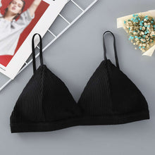 Load image into Gallery viewer, Bra Sexy Lingerie Triangle Cup Threaded Cotton
