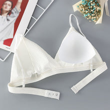 Load image into Gallery viewer, Bra Sexy Lingerie Triangle Cup Threaded Cotton
