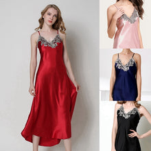 Load image into Gallery viewer, Ladies Silk Long Gowns
